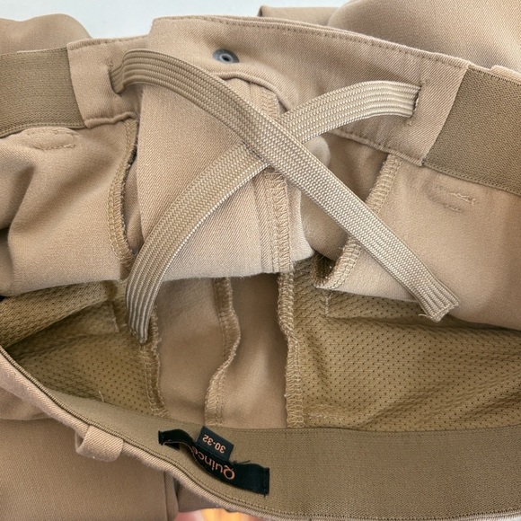 Quince Ultra-Stretch 24/7 Smart Chino/ Khaki , sz 30 / 32 - Picture 11 of 13